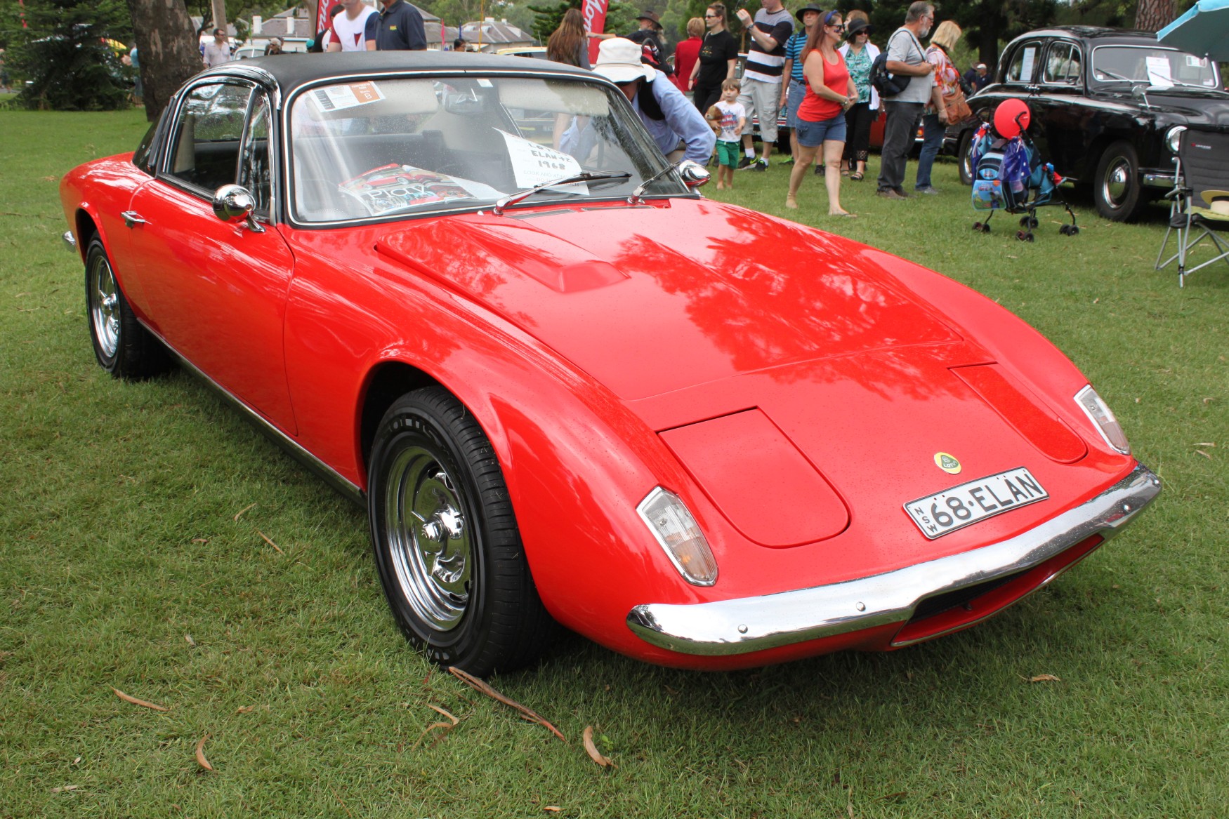 lotus elan 1968 front quarter